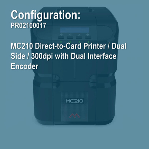 Matica PR02100017 MC210 Duplex ID Card Printer
