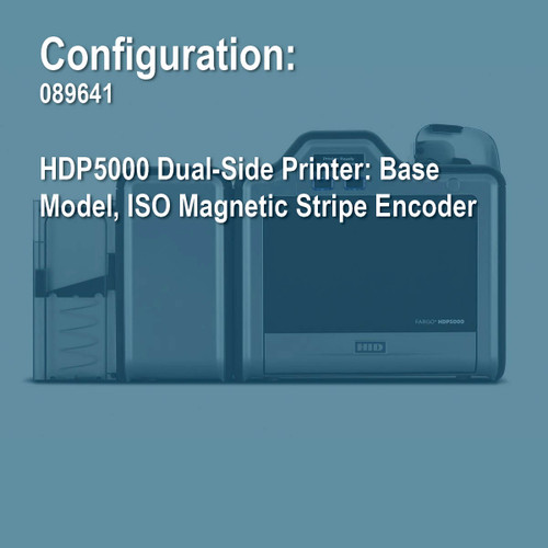 Fargo 089641 HDP5000 Duplex Retransfer ID Card Printer