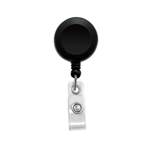 Pack of 50 - 1.25" Badge Reel Swivel Clip with Clear Strap