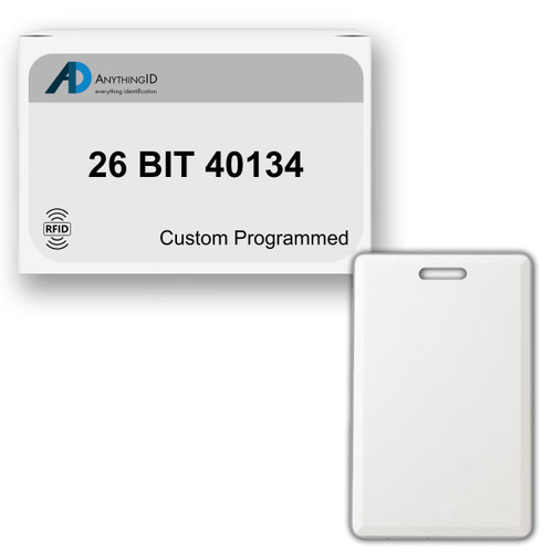 AnythingID Clamshell Cards | 26 BIT 40134 (Pack of 25) AnythingID Clamshell Cards | 26 BIT 40134 (Pack of 25)