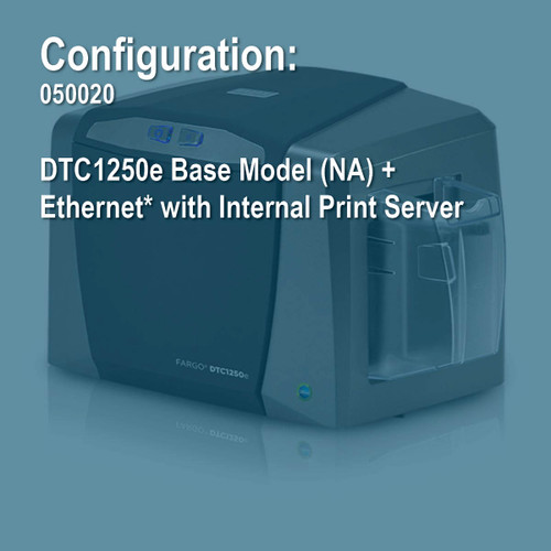 Fargo 050020 DTC1250e Simplex ID Card Printer