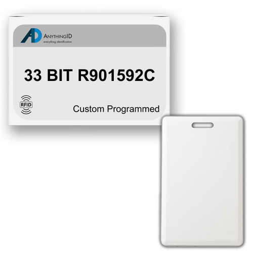 AnythingID Clamshell Cards | 33 BIT R901592C (Pack of 25)
