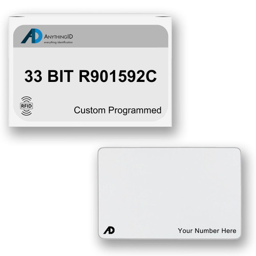 AnythingID PVC Prox Cards | 33 BIT R901592C (Pack of 50)