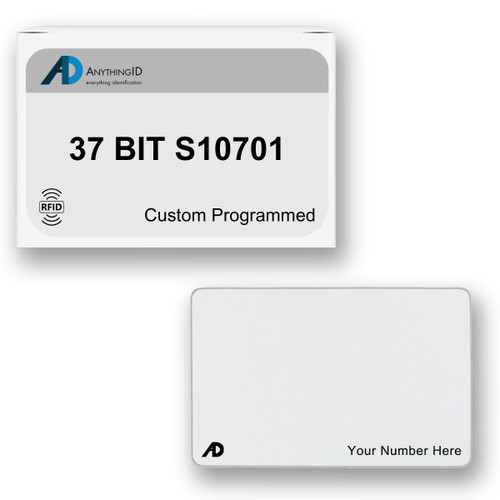 AnythingID PVC Prox Cards | 37 BIT S10701 (Pack of 25)