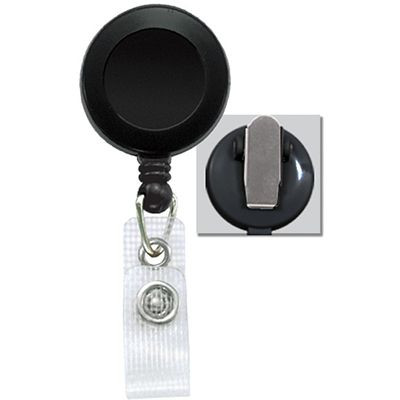 Pack of 50 - Badge Reel with Spring Clip and Durable Strap