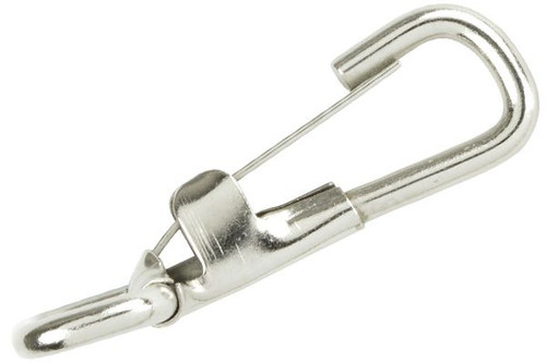 Pack of 100 - Non-Swivel J-Hook Lanyard Attachment 1.75"
