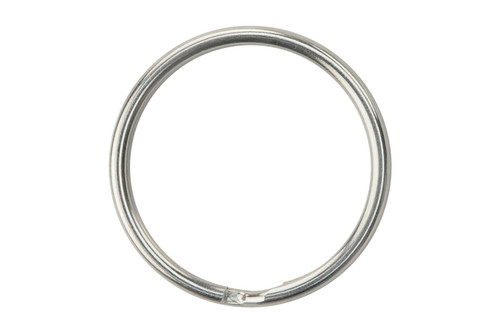 Pack of 1000 - Nickel-Plated Heat-Treated Split Ring .095"