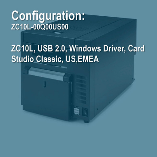 Zebra ZC10L-00Q00US00 ZC10L ID Card Printer