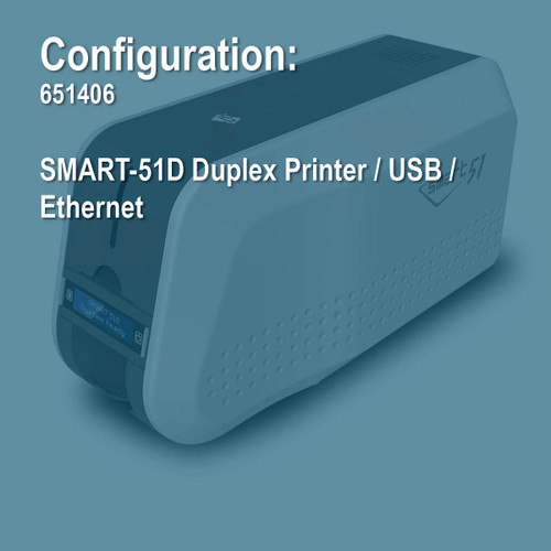 IDP 651406 SMART-51D N Duplex ID Card Printer