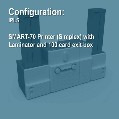 IDP IPLS SMART-70SL Simplex ID Card Printer