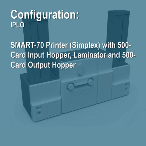 IDP IPLO SMART-70SLO Simplex ID Card Printer