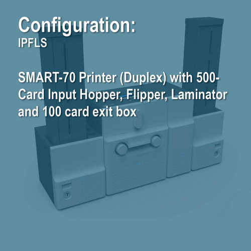 IDP IPFLS SMART-70DL Duplex ID Card Printer