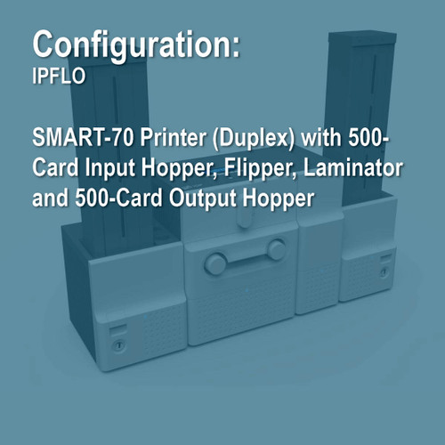 IDP IPFLO SMART-70DLO Duplex ID Card Printer