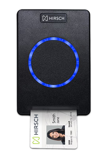 Hirsch 8110ABT0000 Access Control Reader uTrust TS Wallmount HF/LF
