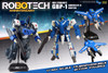 Toynami Robotech 1/100th Scale Transformable Veritech Fighter Max Sterling GPB-1 Heavy Armor