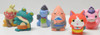 Bandai Yo Kai Watch Ghost Friends Set of 10 Finger Puppet Figures