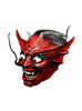TRICK OR TREAT STUDIOS Number of the Beast Devil Mask