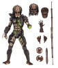 NECA Predator 2 - 7” Scale Action Figure - Ultimate Battle Damaged City Hunter Predator
