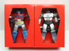 Transformers Optimus Prime and Megatron Metallic vinyl figure set