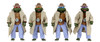 NECA TMNT Turtles in Disguise 4-pack