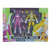 Hasbro MMPR/TMNT Mike and April Action Figure 2 pack
