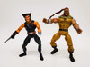 ToyBiz Marvel Legends Age of Apocalypse Wolverine and Sabretooth lot 6" Action Figure (No package)