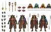 NECA Teenage Mutant Ninja Turtles Turtles in Time Samurai Turtles Action Figure 4-Pack