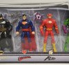 Mattel DC Total Heroes Action Figure 4-Pack Batman, Superman, Flash and The Riddler