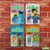 Super7 Sesame Street Reaction Wave 2 set of 4