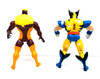 ToyBiz X-Men Wolverine Battle Ravaged and Sabretooth Action Figure set (No package)