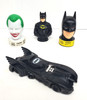 Topps Batman 1989 candy toys lot Joker Batmobile