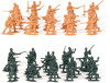 Retro Miniature Soldiers 60 pieces!