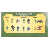 Jazwares Halo Mongoose with Master Chief & Spnkr rocket launcher , Banished Ghost with Elite Warlord & Energy sword