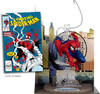 McFarlane Toys - Marvel Spider-Man 1:6th Scale Posed Figure with Scene & Comic (Based on The Amazing Spider-Man #301)