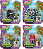 Playmates TMNT Mix N' Match Turtles Robots Action Figure 4 Pack