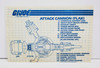 Hasbro GI JOE (1982) FLAK CANNON with Blueprints (no package)