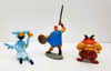 Disney (1997) HERCULES, Phil and Hermes PVC figure lot