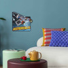 ATARI Asteroids logo 11in metal sign