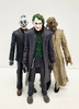 Mattel (2008) Batman: The Dark Knight - Bad Guys Action Figure lot Joker, Scarecrow and Gotham City Thug (no package)