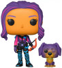Funko Pop! Marvel: Kate Bishop with Lucky the pizza dog (blacklight) #1212