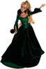 2004 Holiday Celebration Barbie Doll Green Velvet Dress