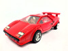 Takara (1980) Diaclone Mini Car Robot Red Lamborghi LP500S with driver
