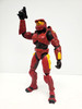 Joyride (2004) HALO 2 Red Spartan Action Figure (no package)
