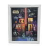USPS Star Wars Collectible Sheet of Fifteen 41 Cent Stamps FRAMED