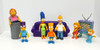 Mattel (1990) The Simpsons action figure collection and couch playset (no package)