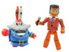Diamond Select MiniMates SpongeBob Squarepants Grandpappy Redbeard and Perch Perkins