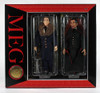 Mego - World’s Greatest Mego Monsters - Hammer Horror Dracula & Van Helsing 8" Action Figure 2-Pack with Collectible Coin