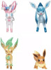 Pokemon - Select Evolution Multipack - Eevee, Leafeon, Glaceon, and Sylveon