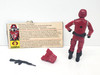 Hasbro (1985) GI JOE Crimson Guard action figure complete with file card