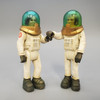 Fisher-Price (1979) Adventure People Astronaut Male and Female action figure set (no package)